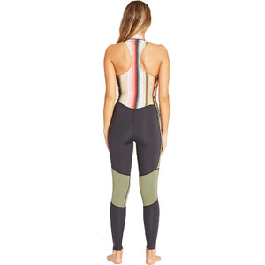 2019 Billabong Womens 2mm Salty Jane Sleeveless Wetsuit Serape N42G01